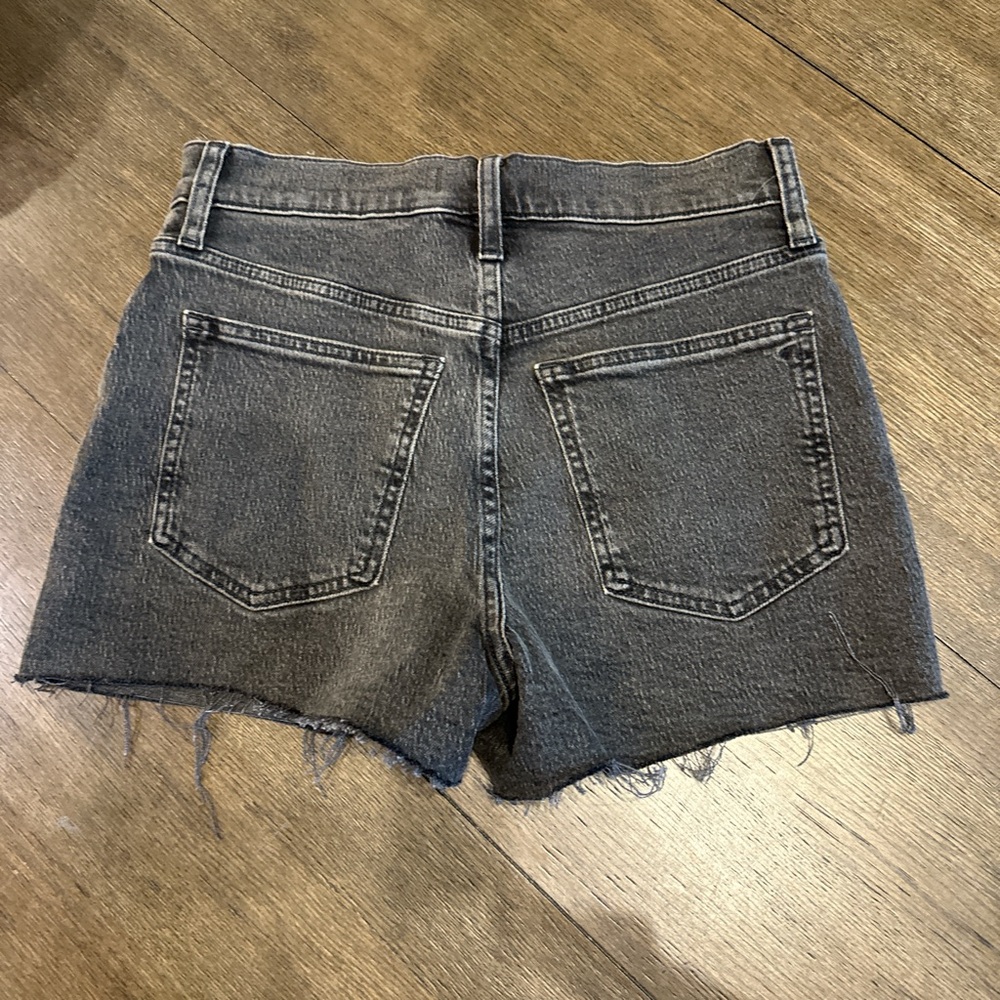 NWT Madewell Black Jean‎ Shorts - Picture 2 of 4